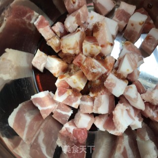 “五花肉”烤五花肉串的做法步骤：5