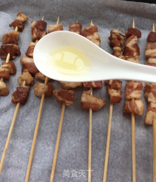 “五花肉”烤五花肉串的做法步骤：11