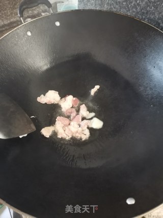 肉丝豆干毛豆的做法步骤：1