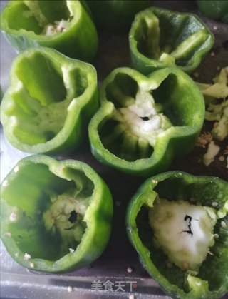 鸡胸肉甜椒杯的做法步骤：2