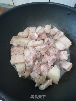 素肠烧肉的做法步骤：6