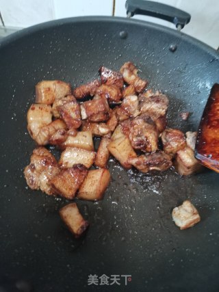 素肠烧肉的做法步骤：9