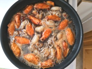 魔芋烧鸡翅的做法步骤：5