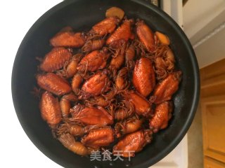 魔芋烧鸡翅的做法步骤：6