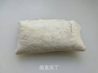 咸菜茭白丝麦饼卷的做法步骤：9