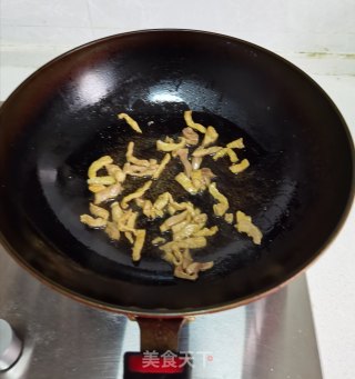 香菇木耳炒肉丝的做法步骤：4