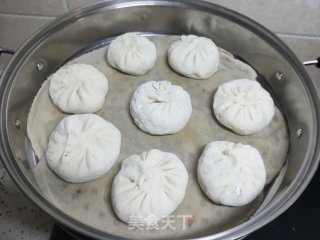 小白菜素包子的做法步骤：14