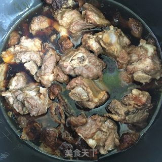 姬松茸烧排骨的做法步骤：5
