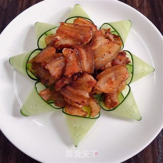 香煎五花肉的做法步骤：8