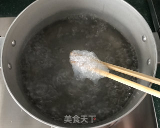 凉拌菠菜粉丝的做法步骤：4