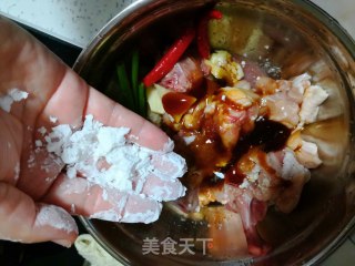蚝油鸡的做法步骤：2