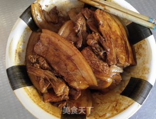 小米扣肉的做法步骤：8