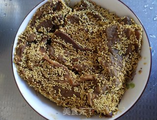 小米扣肉的做法步骤：10