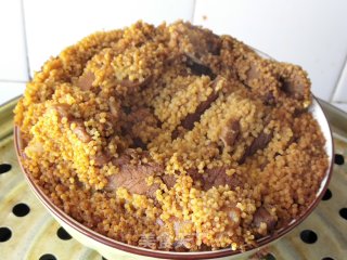 小米扣肉的做法步骤：12