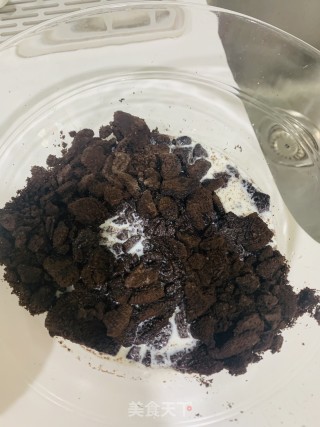 奥利奥蛋糕的做法步骤：2