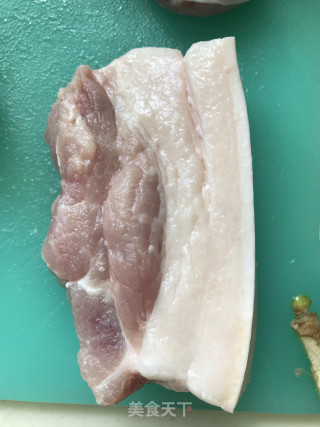 清蒸咸肉的做法步骤：1