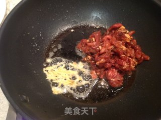 肉丝菜花的做法步骤：3