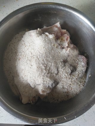 粉蒸肉的做法步骤：8