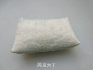 韭菜香干麦饼卷的做法步骤：9
