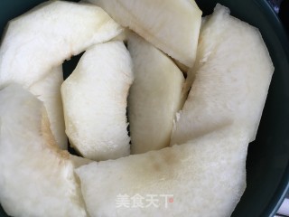 佛桃炖雪蛤的做法步骤：5