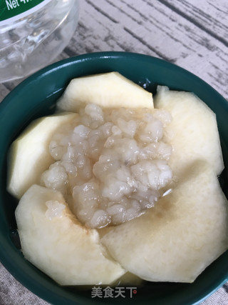 佛桃炖雪蛤的做法步骤：7