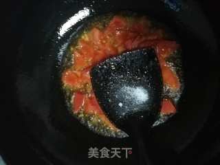 番茄面片的做法步骤：5