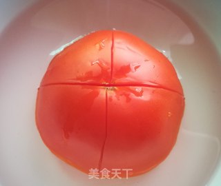 番茄牛肉酸汤的做法步骤：1