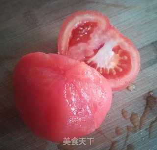 番茄牛肉酸汤的做法步骤：3