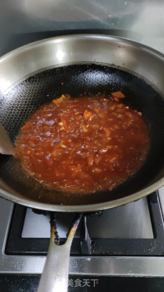 番茄虎皮鹌鹑蛋的做法步骤：8