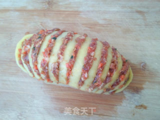蒸制版风琴土豆的做法步骤：7