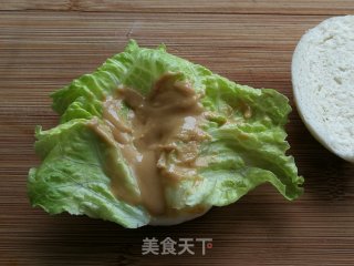 馒头鸡蛋汉堡的做法步骤：3