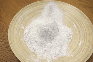 黑醋栗粉华夫饼的做法步骤：2