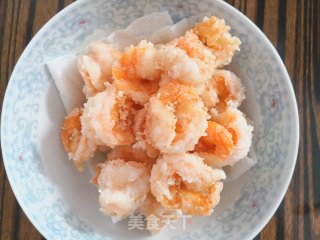 芥末虾球的做法步骤：4