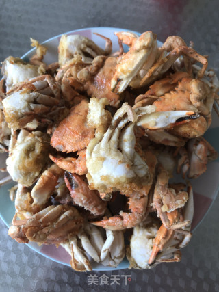 香酥小螃蟹的做法步骤：6