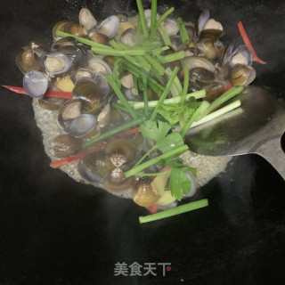 姜葱爆炒砚的做法步骤：9