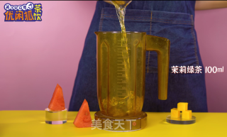 在家都可以做的【西瓜芒果酸奶】，很简单！的做法步骤：6