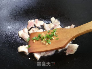 五花肉炒圆白菜的做法步骤：5