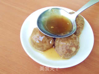 莲藕猪肉丸的做法步骤：10