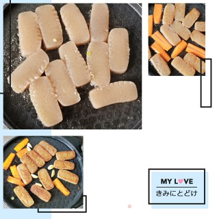 香煎魔芋的做法步骤：4