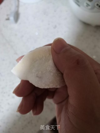 浓汤宝猪肉青椒馅饺子的做法步骤：7