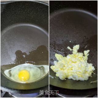 紫甘蓝五花肉炒饭的做法步骤：2