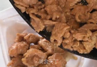 小炒牛肉的做法步骤：3