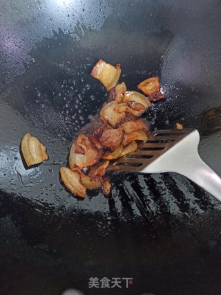 五花肉炒瓠子瓜的做法步骤：4