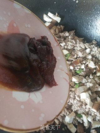 香菇肉酱打卤面的做法步骤：11