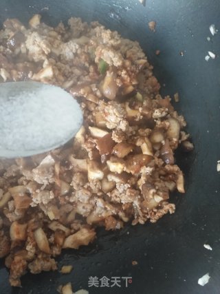 香菇肉酱打卤面的做法步骤：12