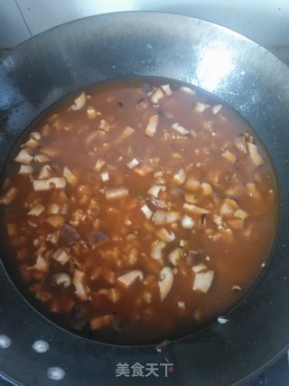 香菇肉酱打卤面的做法步骤：15