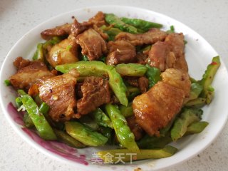 五花肉炒苦瓜的做法步骤：6