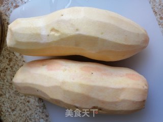 炸红薯条的做法步骤：1