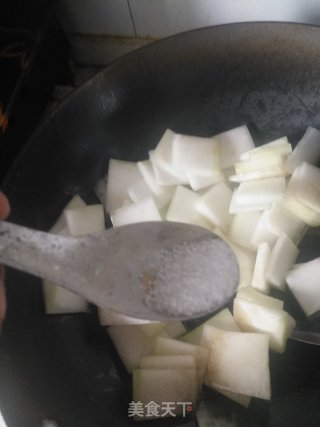 红烧冬瓜的做法步骤：2