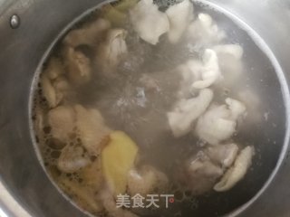山药冬瓜虫草花鸡腿汤的做法步骤：7